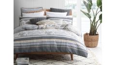Private Collection Peyton Quilt Cover Set in Silver