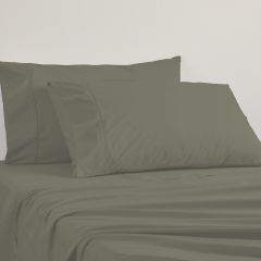 Logan and Mason Platinum 400TC Egyptian Cotton Sheet Set Moss