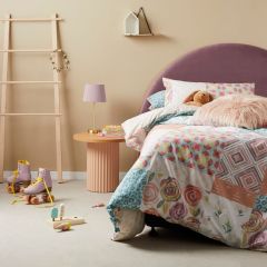Logan and Mason Pop Patchwork Kids Quilt Cover Set Multi
