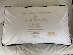 Puradown Signature Collection 80/20 Goose Down Standard Pillow 