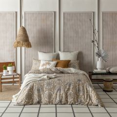 Kas Rafia Quilt Cover Set Multi