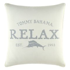 Tommy Bahama Relax Deco Cushion Grey