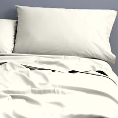 Park Avenue 500 Thread Count Natural Cotton Sheet Set Ivory