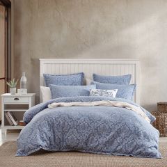 Private Collection Monterey Quilt Cover Set Wedgwood