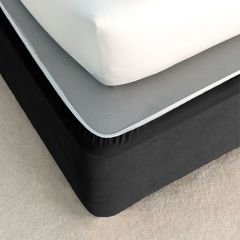 Linen House Bedwrap Valance Deluxe-Black