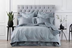 Sheridan 1200tc Masterson Tailored Quilt Cover Cadet