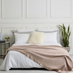 Creswick Fine Merino Wool Bed Blanket Sahara