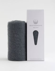 Masterweave Windermere Alpaca Scarf-Grey