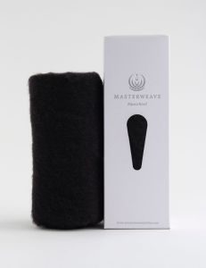Masterweave Windermere Alpaca Scarf -Black