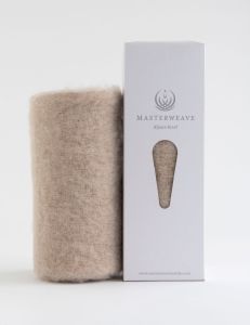 Masterweave Windermere Alpaca Scarf - Fawn
