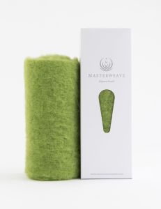 Masterweave Windermere Alpaca Scarf - Lime