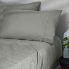 Jane Lamerton 700TC Cotton Sheet Set Silver-Queen