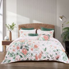 Bianca Sidney Bedspread Set Blush