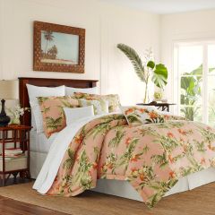 Tommy Bahama Siesta Key Printed Quilt Cover Set Cantaloupe