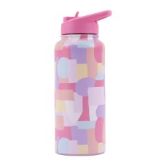 Sip By Splosh Abstract Water Bottle 950ml