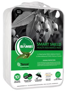 Bambi Tencel Waterproof Mattress Protector–Health Assurance Pack