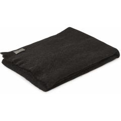 St Albans Alpaca Knee Wrap Rug Black