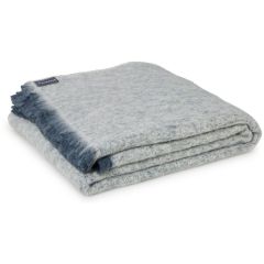 St Albans Alpaca Throw Rug Blanket Granite