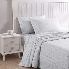 Tommy Bahama Kew Palm Sheet Set Pelican Grey