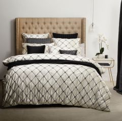 Davinci Julienne Quilt Cover Set Snow