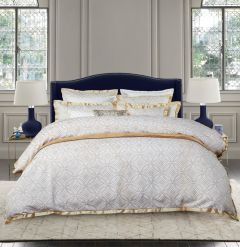 Davinci Vivienne Quilt Cover Set Gold