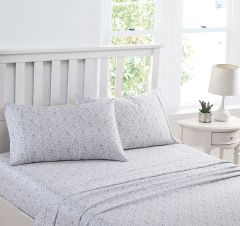 Laura Ashley Tierney Sheet Set Blue Pearl