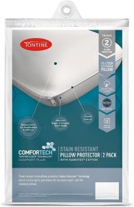 Tontine Comfortech Stain Resistant Pillow Protector 2- Pack