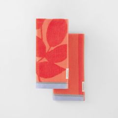 Sheridan Varda Tea Towel - Two Pack Sweet Pepper