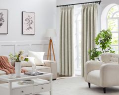 WEYLANDS BLOCKOUT PENCIL PLEAT CURTAIN
