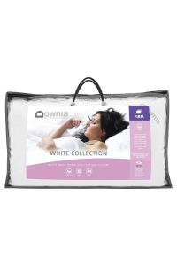 Downia WHITE COLLECTION white duck down & feather pillow (FIRM)