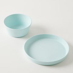 Jiggle & Giggle Riley Silicone Dining Set of 2