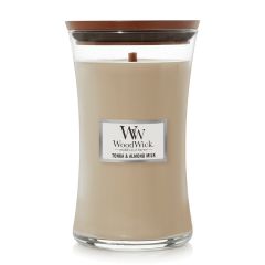 WoodWick Tonka & Almond Milk Large Scented Candle