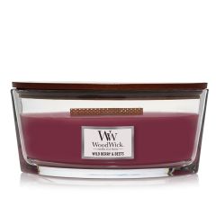 WoodWick Wild Berry & Beets Ellipse Scented Candle