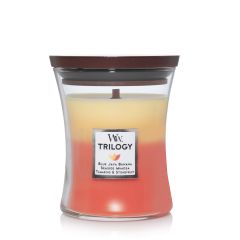 WoodWick Tropical Sunrise Trilogy Medium Scented Candle
