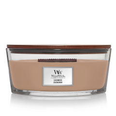 WoodWick Cashmere Ellipse Scented Candle