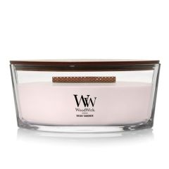 WoodWick Sheer Tuberose Ellipse Scented Candle