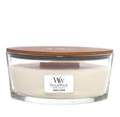 WoodWick Vanilla Bean Ellipse Scented Candle