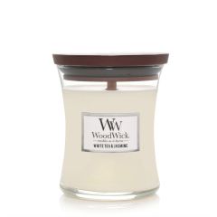 WoodWick White Tea & Jasmine Medium Scented Candle