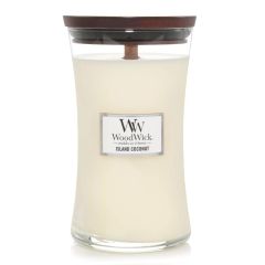 WoodWick Island Coconut Large Scented Candle