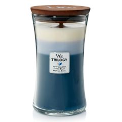 WoodWick Beachfront Cottage Trilogy Large Scented Candle