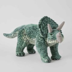 Jiggle & Giggle Large Standing Triceratops Kids Plush Toy