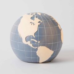 Pilbeam Living Kids Sculptured Night Light-World Globe