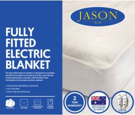 Buy Jason Fully Fitted Washable Electric Blanket Online in Australia