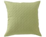 Bianca Vivid Coordinates Herbal Green Quilted European Pillowcase