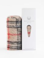 Masterweave Windermere Alpaca Scarf-Fawn check
