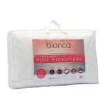 Bianca Relax Right 850gm Pure Microfibre Fill Low Profile Pillow 
