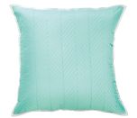 Bianca Vivid Coordinates Mint Quilted European Pillowcase