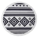VAGABOND Orca 100% Cotton Terry Velour 150cm Round Beach Towel