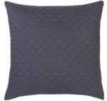 Bianca Heston Slate Quilted European Pillowcase RRP $34.95