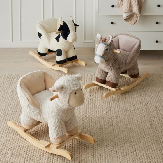 Buy Jiggle Giggle Baby Rocker Plush Stuffed Pony with Chair Online in Australia